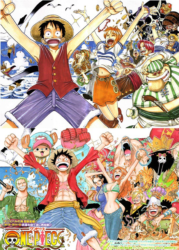 Các nhân vật manga/anime Nhật Bản đã thay đổi thế nào theo thời gian? 4