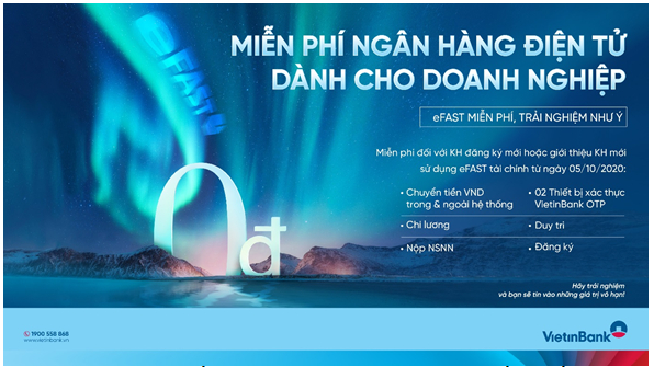 VietinBank miễn toàn bộ phí giao dịch trên ngân hàng điện tử dành cho doanh nghiệp 0