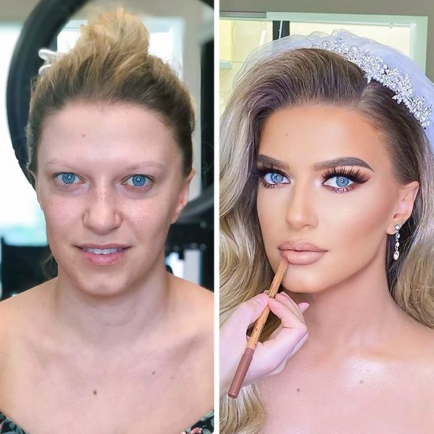 22 bức ảnh chứng minh mọi cô dâu đều xinh đẹp nếu gặp được thợ makeup có tâm 1