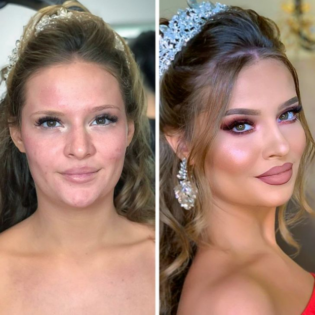 22 bức ảnh chứng minh mọi cô dâu đều xinh đẹp nếu gặp được thợ makeup có tâm 2