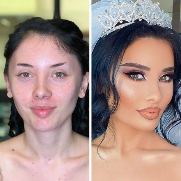 22 bức ảnh chứng minh mọi cô dâu đều xinh đẹp nếu gặp được thợ makeup có tâm 3