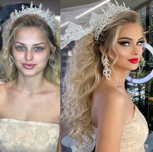 22 bức ảnh chứng minh mọi cô dâu đều xinh đẹp nếu gặp được thợ makeup có tâm 5