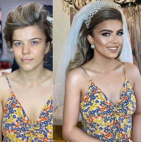 22 bức ảnh chứng minh mọi cô dâu đều xinh đẹp nếu gặp được thợ makeup có tâm 7