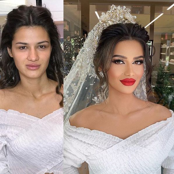22 bức ảnh chứng minh mọi cô dâu đều xinh đẹp nếu gặp được thợ makeup có tâm 8