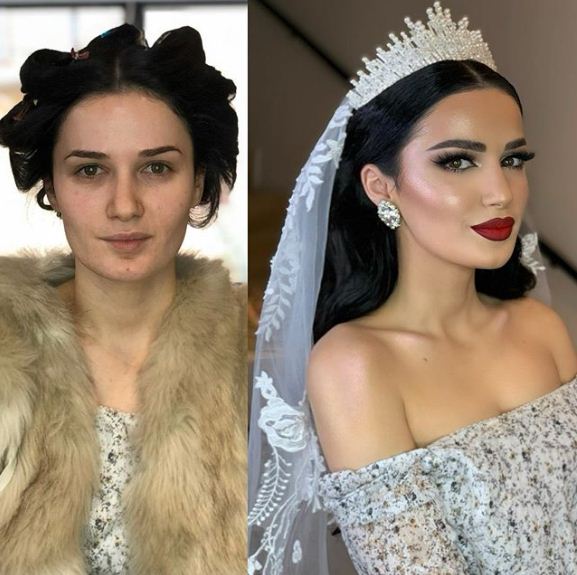 22 bức ảnh chứng minh mọi cô dâu đều xinh đẹp nếu gặp được thợ makeup có tâm 13