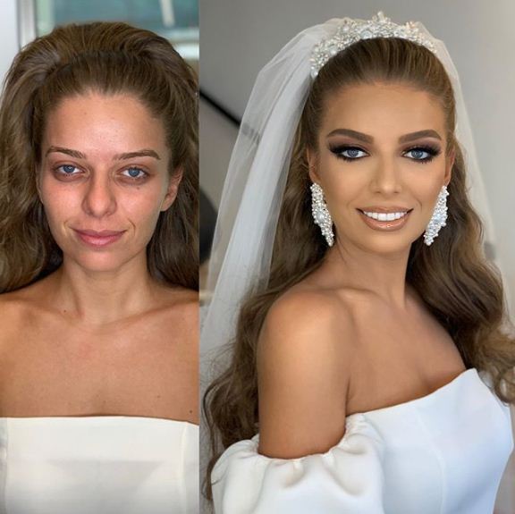 22 bức ảnh chứng minh mọi cô dâu đều xinh đẹp nếu gặp được thợ makeup có tâm 18