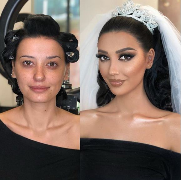 22 bức ảnh chứng minh mọi cô dâu đều xinh đẹp nếu gặp được thợ makeup có tâm 19