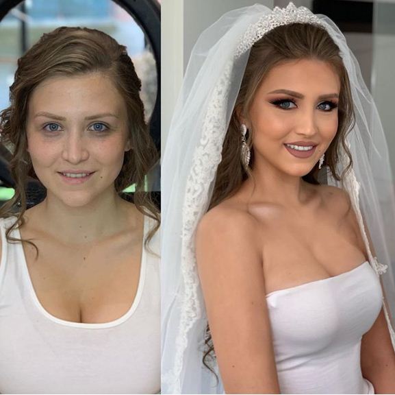 22 bức ảnh chứng minh mọi cô dâu đều xinh đẹp nếu gặp được thợ makeup có tâm 20
