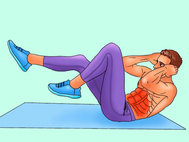 Bài tập 10 phút mỗi ngày cho cơ bụng 6 múi cuồn cuộn không cần đến phòng gym 1