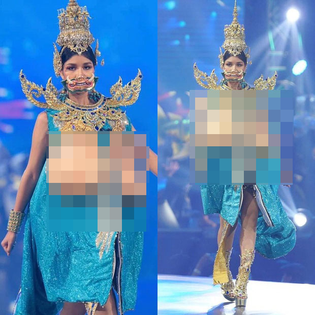 5 trang phục gây tranh cãi tại các cuộc thi hoa hậu: Đại diện Việt Nam khiến fan đỏ mặt 1
