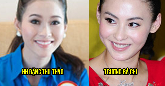5 sao Việt giống sao Trung như tạc, nhìn Đặng Thu Thảo với Trương Bá Chi tưởng sinh đôi 0