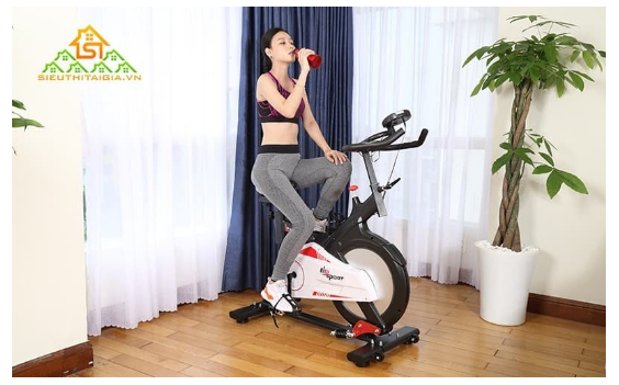   Xe đạp tập tại chỗ sẽ cho bạn không gian tập luyện linh hoạt hơn  