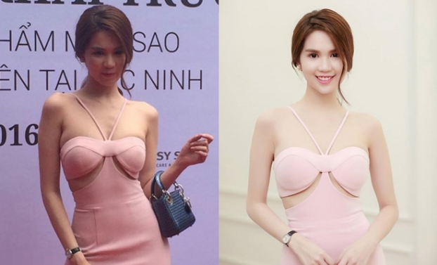 Sao Việt trước và sau photoshop: Nhã Phương lộ khuyết điểm, Ngọc Trinh gây thất vọng 1