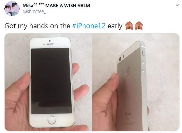   'Tôi đã có trong tay chiếc iPhone 1' - một cư dân mạng đăng ảnh chiếc iPhone 5 với caption hài hước  