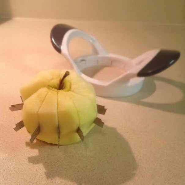   Khi dụng cụ cắt táo gặp vấn đề  