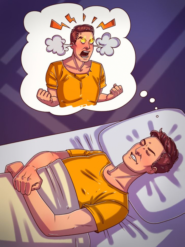 5 điều có thể xảy ra khi bạn ôm bực tức đi ngủ 0