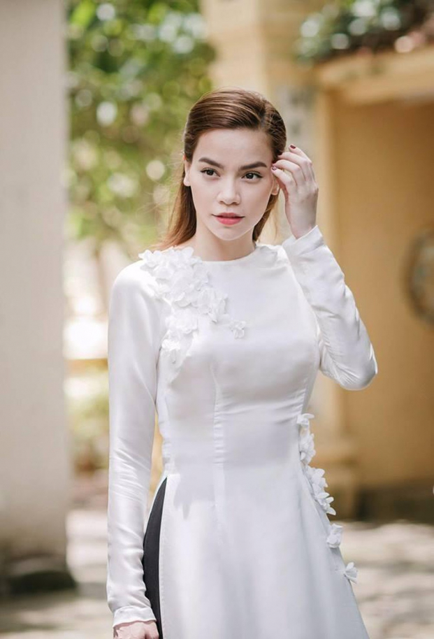 Sao Việt mặc áo dài trắng: Ngọc Trinh đẹp như tiên nữ, nhìn Lâm Khánh Chi mà khóc nghẹn 1