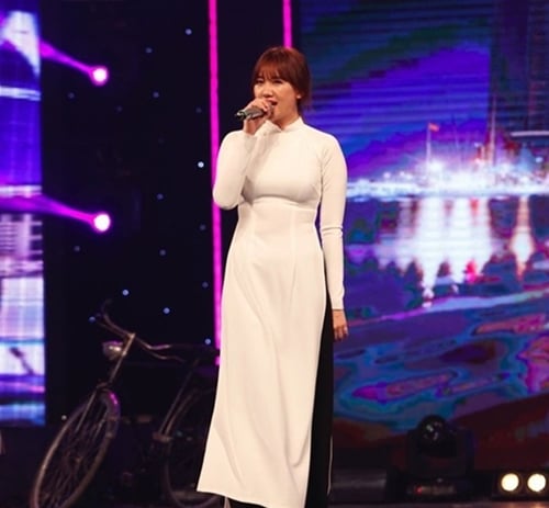 Sao Việt mặc áo dài trắng: Ngọc Trinh đẹp như tiên nữ, nhìn Lâm Khánh Chi mà khóc nghẹn 15