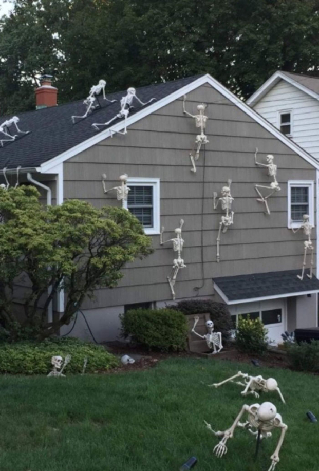 22 'bậc thầy' trang trí Halloween khiến hàng xóm vừa sợ vừa buồn cười 12