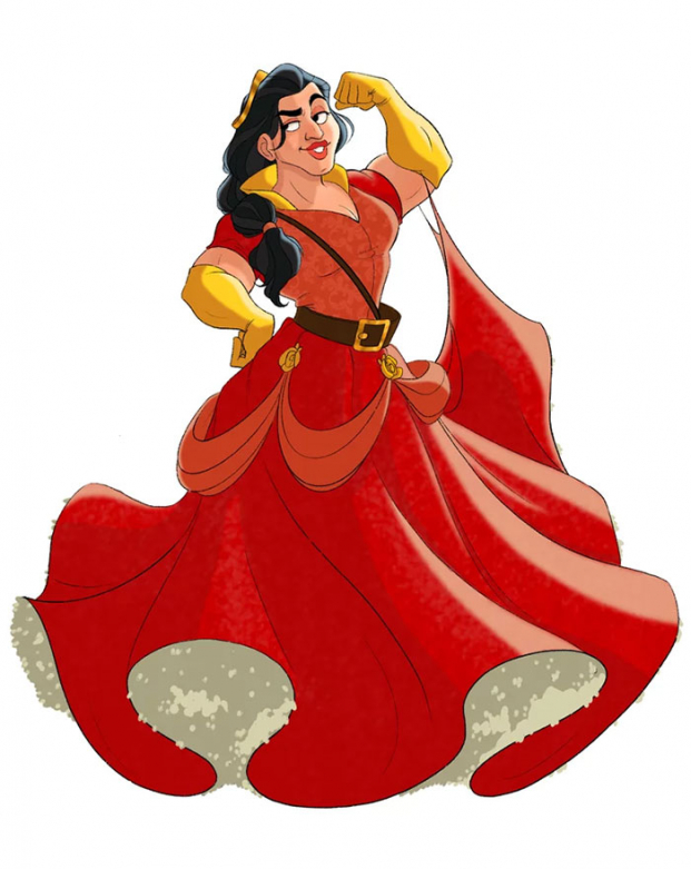 Họa sĩ biến loạt nhân vật phản diện Disney thành các nàng công chúa, kết quả cực thú vị 1