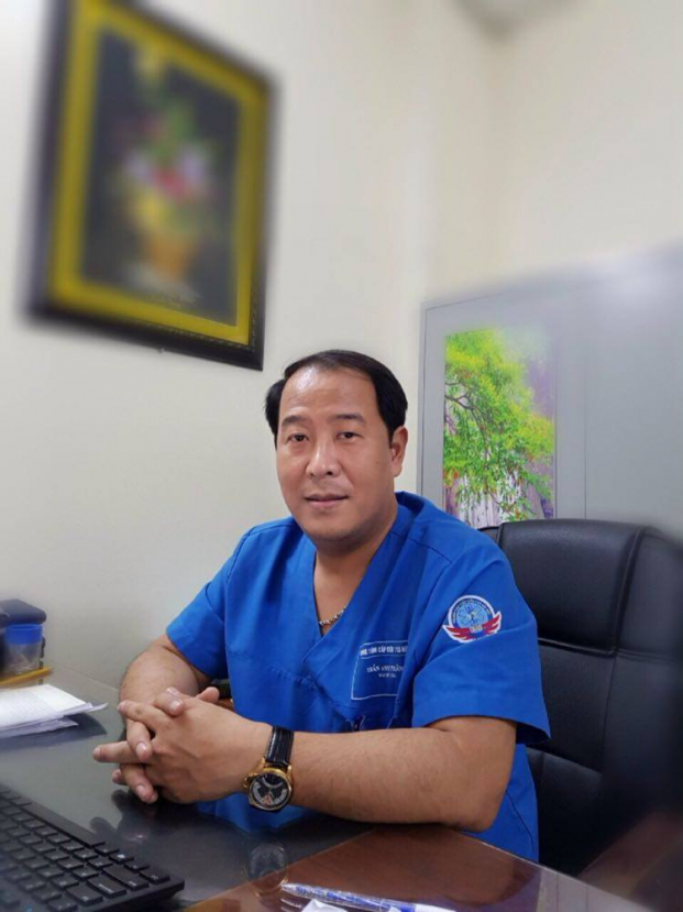   Bác sĩ Trần Anh Thắng, Phó giám đốc Trung tâm Cấp cứu 115 Hà Nội  
