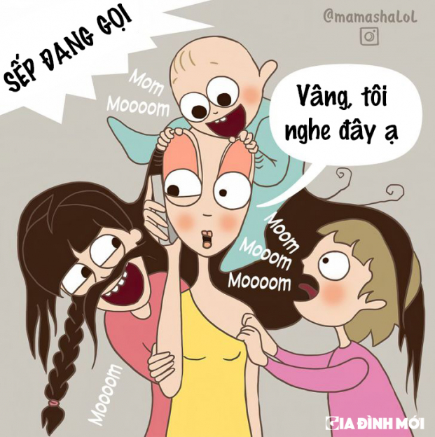 14 tranh minh họa hóm hỉnh những nỗi lòng khi làm mẹ chỉ phụ nữ mới hiểu 8