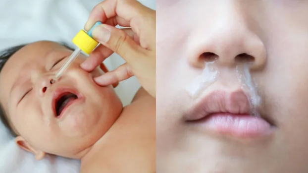   Trẻ chảy nước mũi xanh - vàng là dấu hiệu hệ miễn dịch của trẻ đang hoạt động mạnh để chống lại sự nhiễm trùng. Ảnh minh họa  