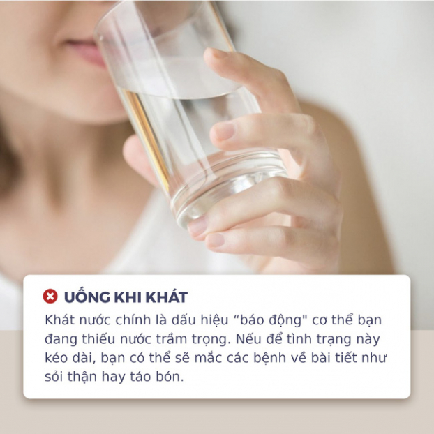 Thời điểm vàng trong ngày cần uống nước để cơ thể có đủ năng lượng và khỏe mạnh 1