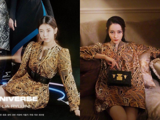 Mỹ nhân Hoa - Hàn 'mặc chung đồ': Angelababy tinh tế, Địch Lệ Nhiệt Ba có áp đảo Jennie? 1