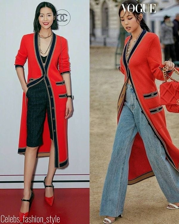 Mỹ nhân Hoa - Hàn 'mặc chung đồ': Angelababy tinh tế, Địch Lệ Nhiệt Ba có áp đảo Jennie? 2