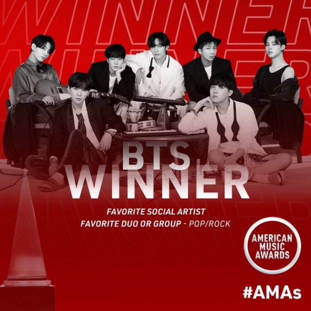 BTS thắng lớn tại American Music Awards 2020 0