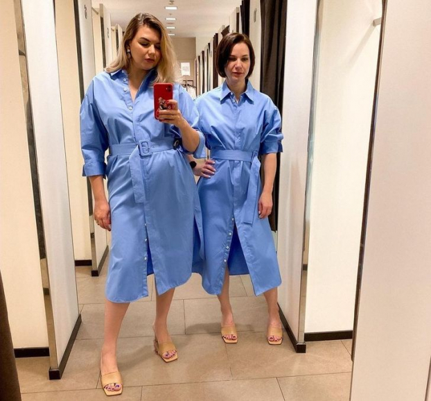 2 cô gái 'mặc chung đồ' chứng minh thời trang không phụ thuộc vào số đo 7