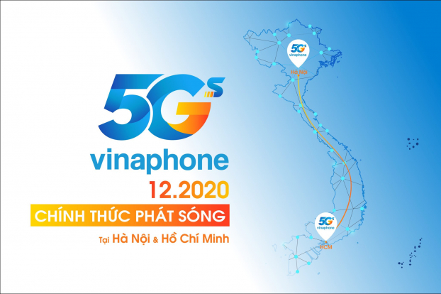 Tháng 12/2020, chính thức phát sóng VinaPhone 5G 1
