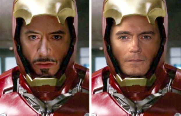   Henry Cavill vào vai Iron Man  