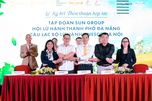   Lễ ký kết hợp tác giữa Sun Group và Hội LHTP Đà Nẵng, CLB Unesco  