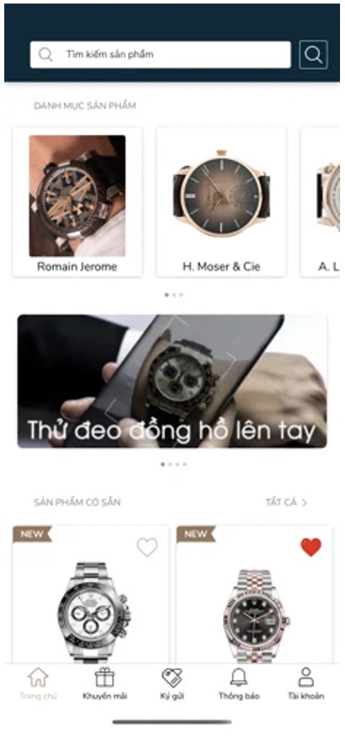 'Lên tay' đồng hồ ngay tại nhà với smartphone qua App Gia Bao 2