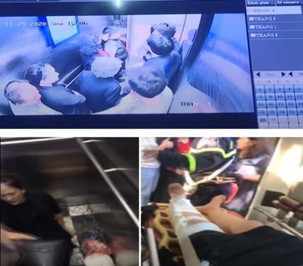 Hà Nội: Thang máy chung cư rơi tự do từ tầng 5 khiến nhiều người bị thương 0