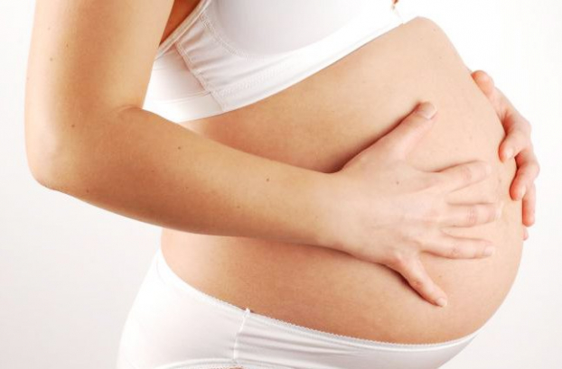   Sa dây rốn là biến chứng thường xảy ra vào giai đoạn cuối của thai kỳ. Ảnh minh họa  