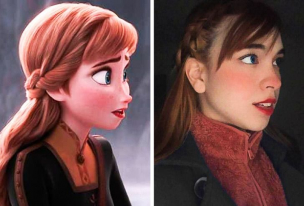 10 phiên bản đời thực giống hệt các nàng công chúa Disney, Elsa đẹp ngoài mong đợi 1