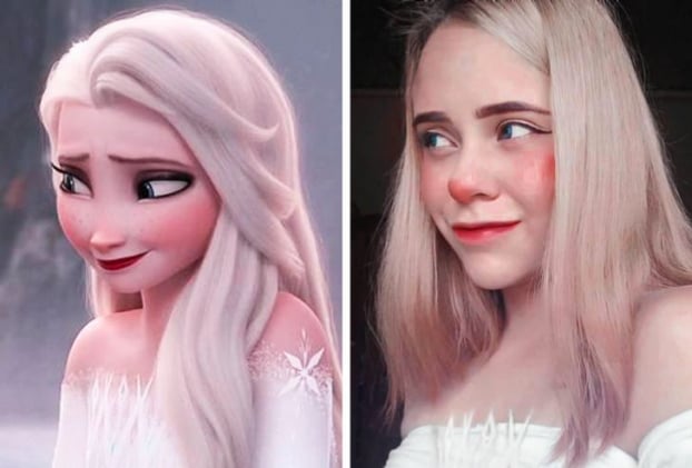 10 phiên bản đời thực giống hệt các nàng công chúa Disney, Elsa đẹp ngoài mong đợi 10