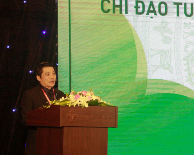   Giám đốc BV, PGS.TS Nguyễn Duy Ánh phát biểu khai mạc hội nghị.  