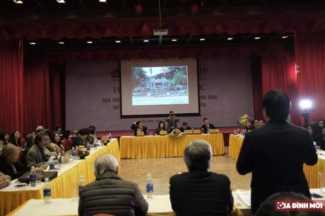   Các nhà nghiên cứu đồng tình với đề xuất của Quỹ Văn Hiến Việt Nam trong việc bảo tồn và phát triển khu di tích  