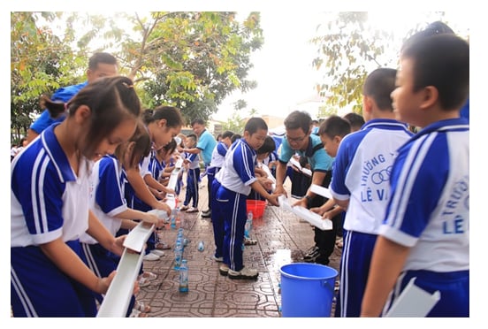 Hơn 45.000 học sinh tuyên truyền bảo vệ tài nguyên nước: 'Mizuiku – Em Yêu Nước Sạch' 3