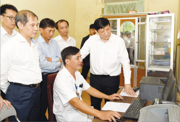   Bộ trưởng Nguyễn Thanh Long khẳng định ngành Y tế thực hiện chuyển đổi số bài bản với nỗ lực quyết tâm cao nhất để phục vụ người bệnh.  