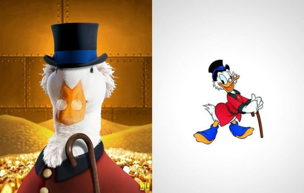   Vịt tỉ phú Scrooge McDuck trong Duck Tales  