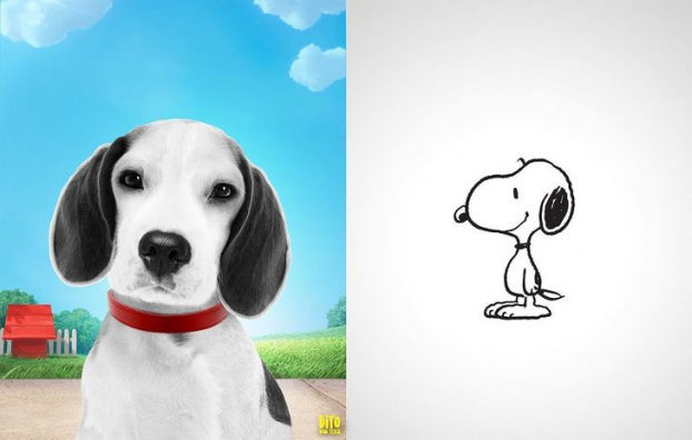   Chú chó Snoopy trong Peanuts  