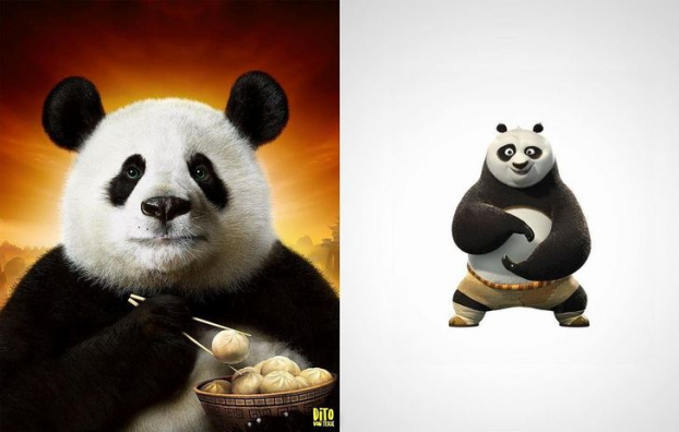   Gấu trúc Po trong Kung Fu Panda  