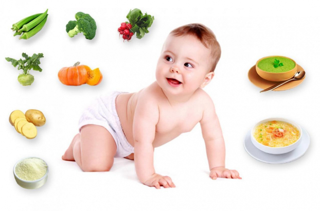 Trẻ cần được cung cấp đầy đủ các chất dinh dưỡng như chất đạm, mỡ, đường, vitamin và khoáng chất. Ảnh minh họa