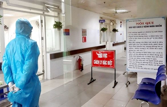  Bệnh nhân 1345 đang điều trị cách ly tại BV Lao và bệnh Phổi Trà Vinh.  