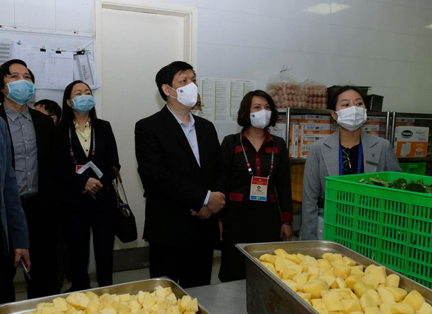   Bộ trưởng Nguyễn Thanh Long trực tiếp kiểm tra công tác y tế phục vụ Đại hội.  